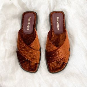 SIES MARJAN Brown Sandals